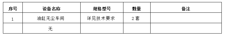 無塵車間招標(biāo)公告